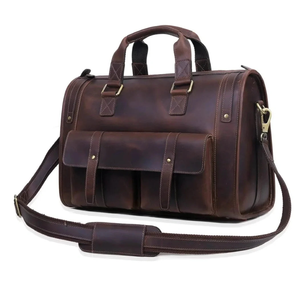 The Asian Leather Briefcase