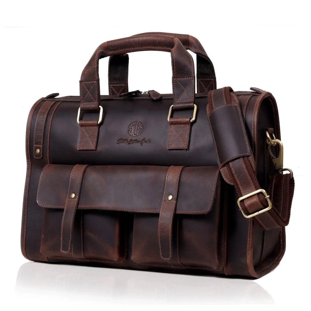 The Asian Leather Briefcase
