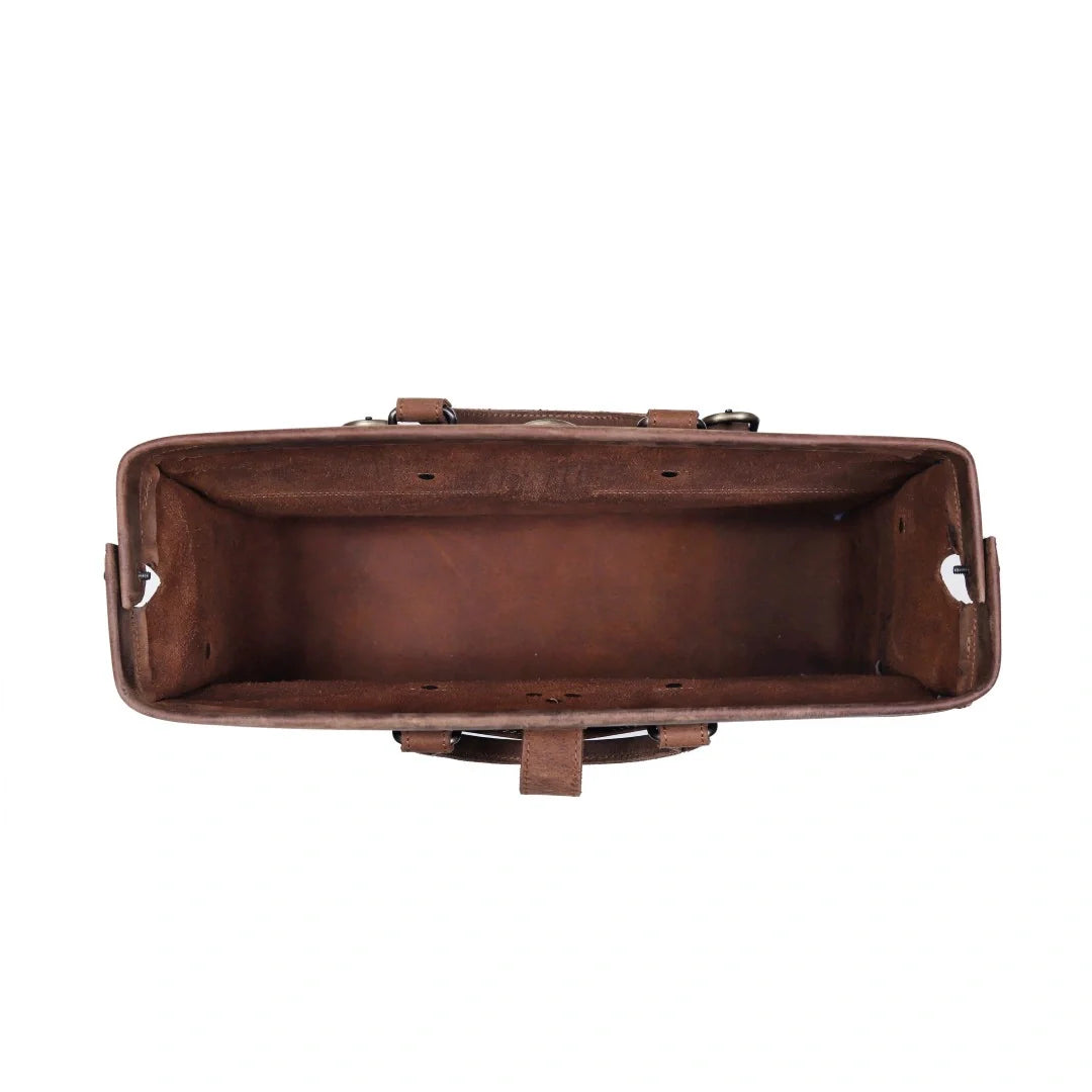 The Atlantic Buffalo Leather Briefcase