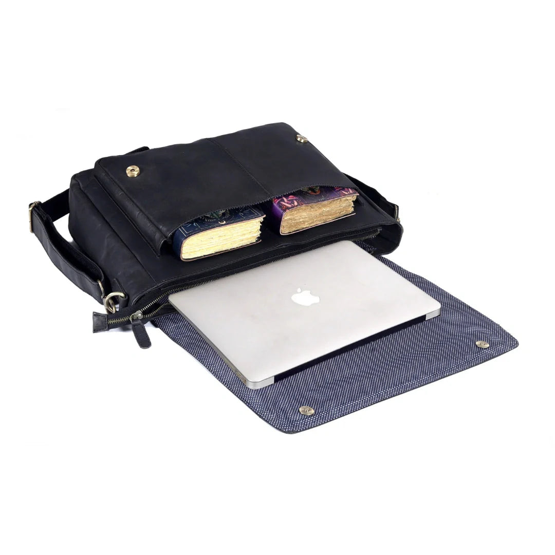 The Barbosas Leather Buffalo Messenger