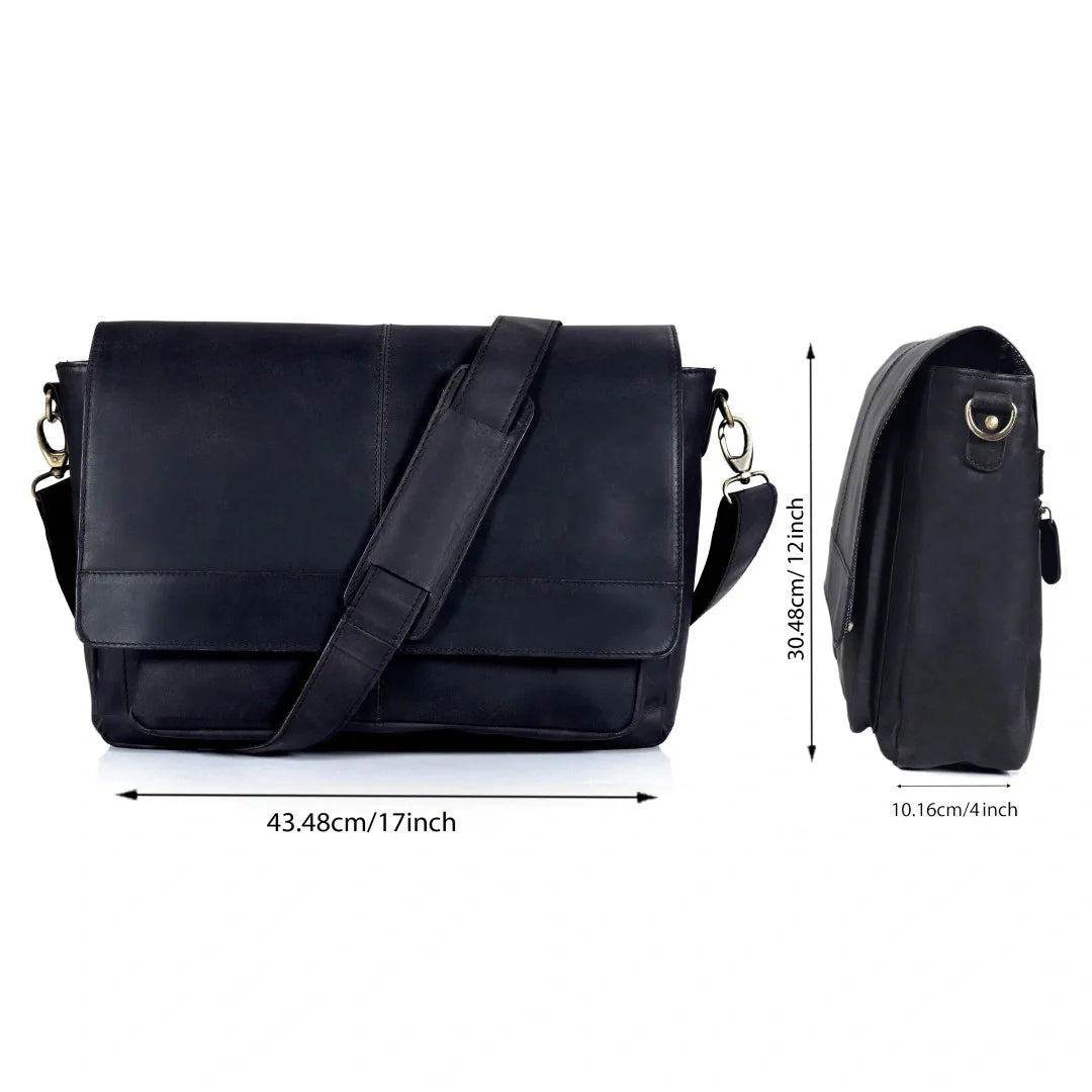 The Barbosas Leather Buffalo Messenger