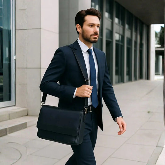 The Barbosas Leather Buffalo Messenger