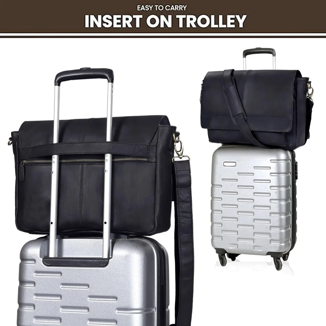 The Barbosas Leather Buffalo Messenger