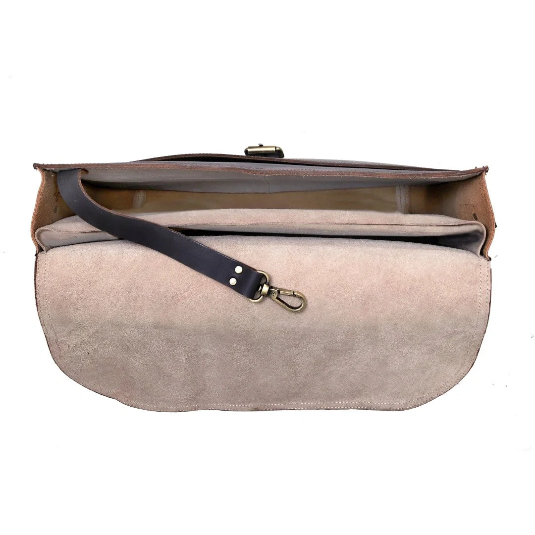 The Budget Leather Messenger Bag