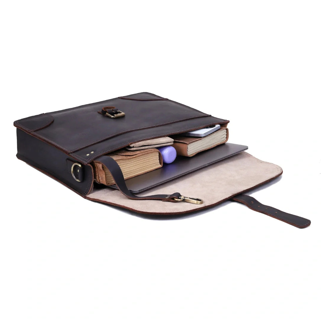 The Budget Leather Messenger Bag