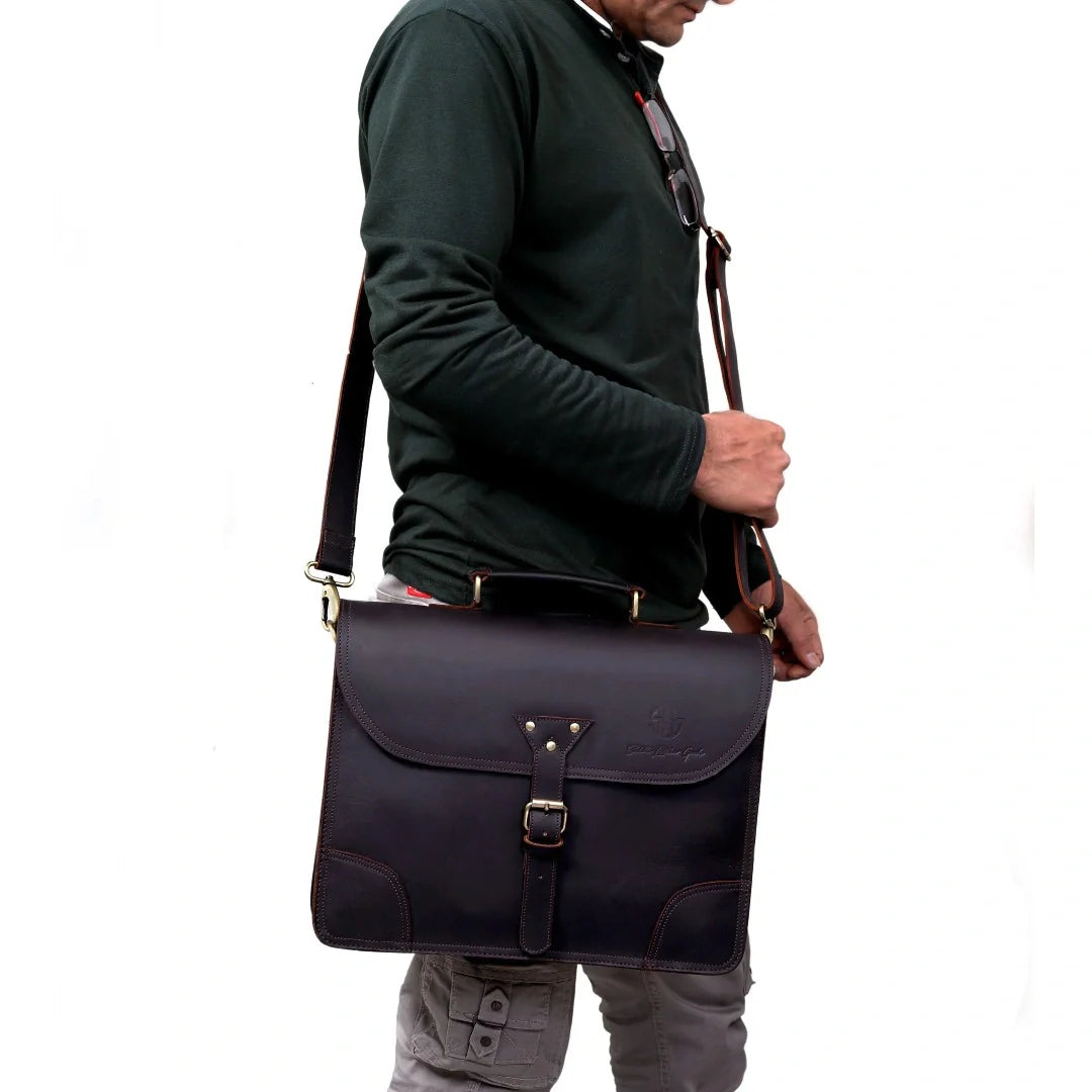 The Budget Leather Messenger Bag