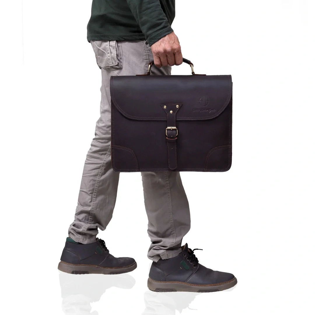 The Budget Leather Messenger Bag