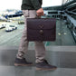 The Budget Leather Messenger Bag