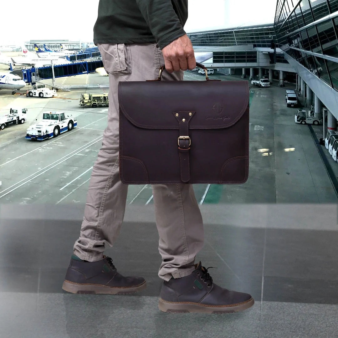 The Budget Leather Messenger Bag