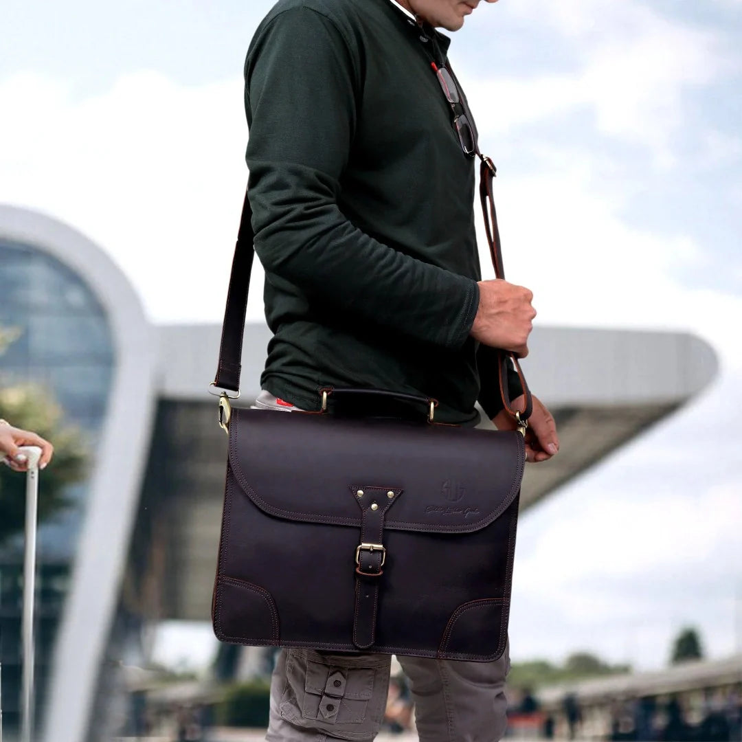 The Budget Leather Messenger Bag