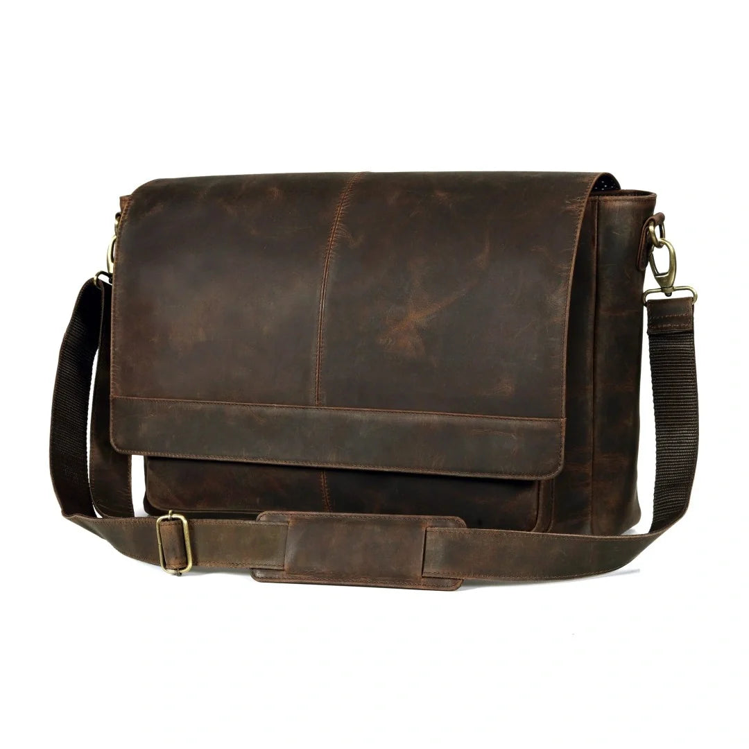 The Buffalo Leather Laptop Bag