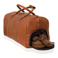 Buffalo Leather Duffel Combo