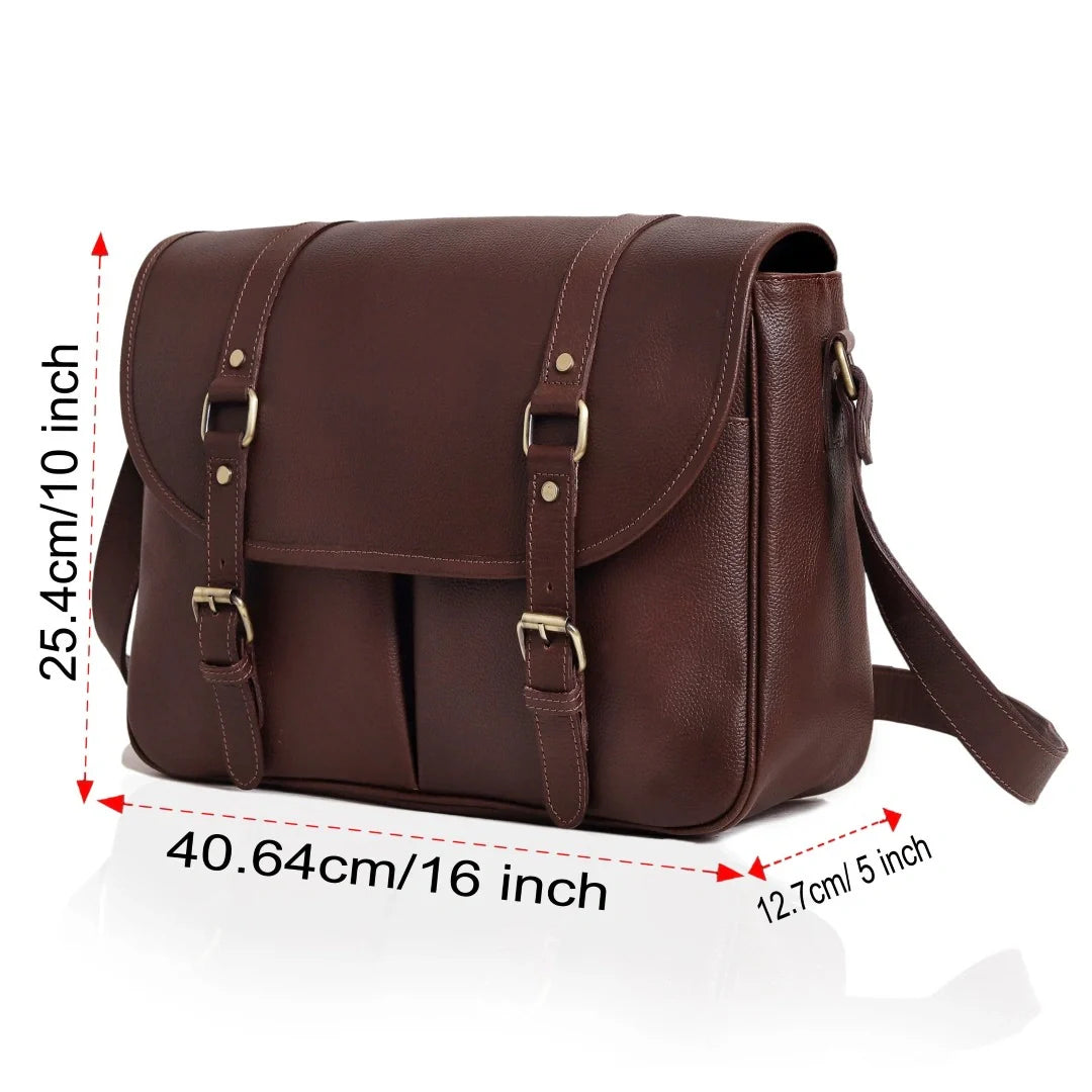 The Buffalo Range Leather Bag