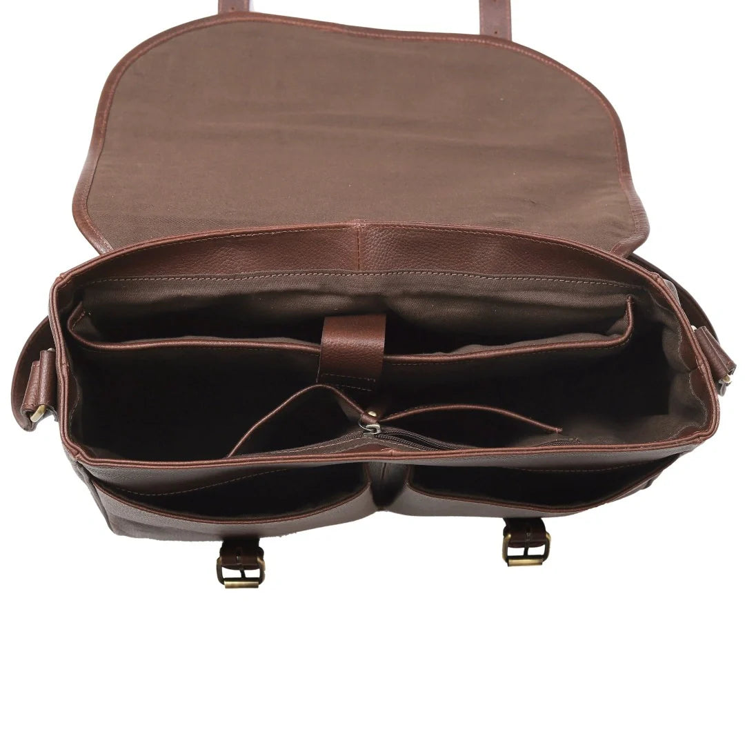 The Buffalo Range Leather Bag
