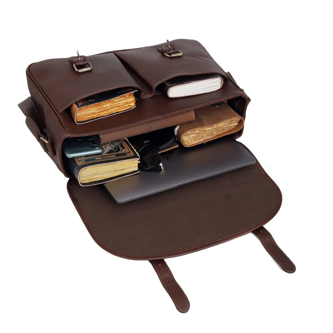 The Buffalo Range Leather Bag