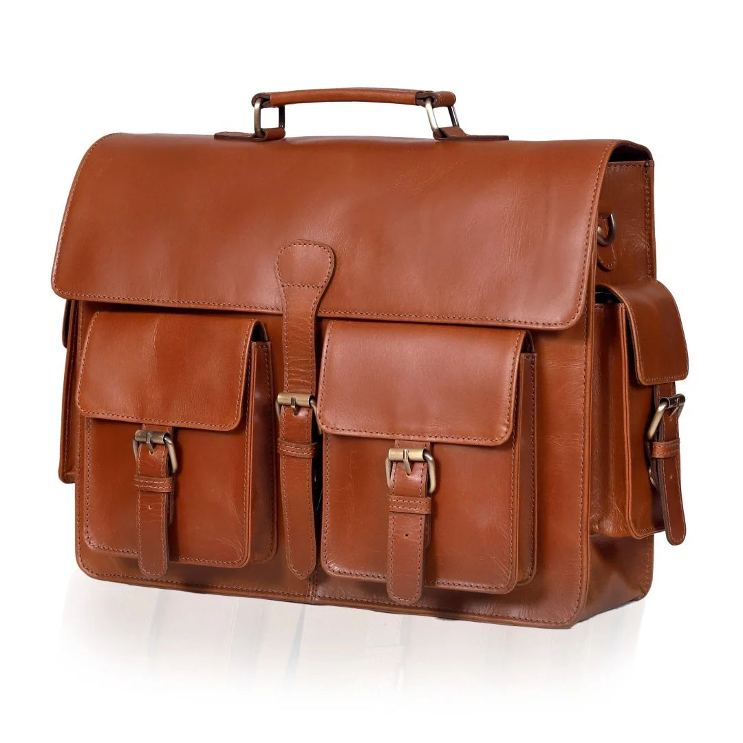 The Creative Leather Messenger Bag