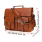The Creative Leather Messenger Bag