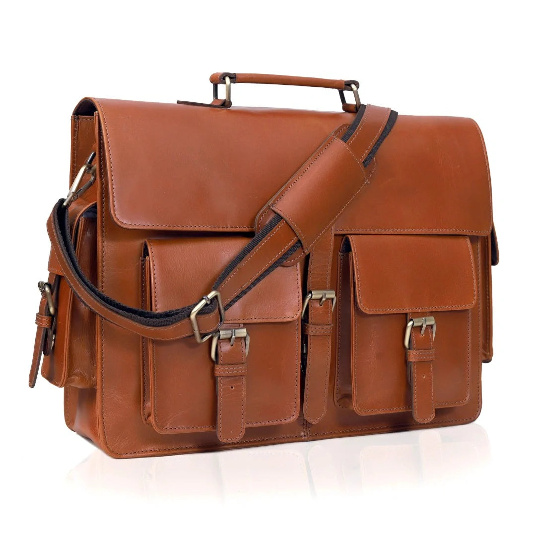 The Creative Leather Messenger Bag