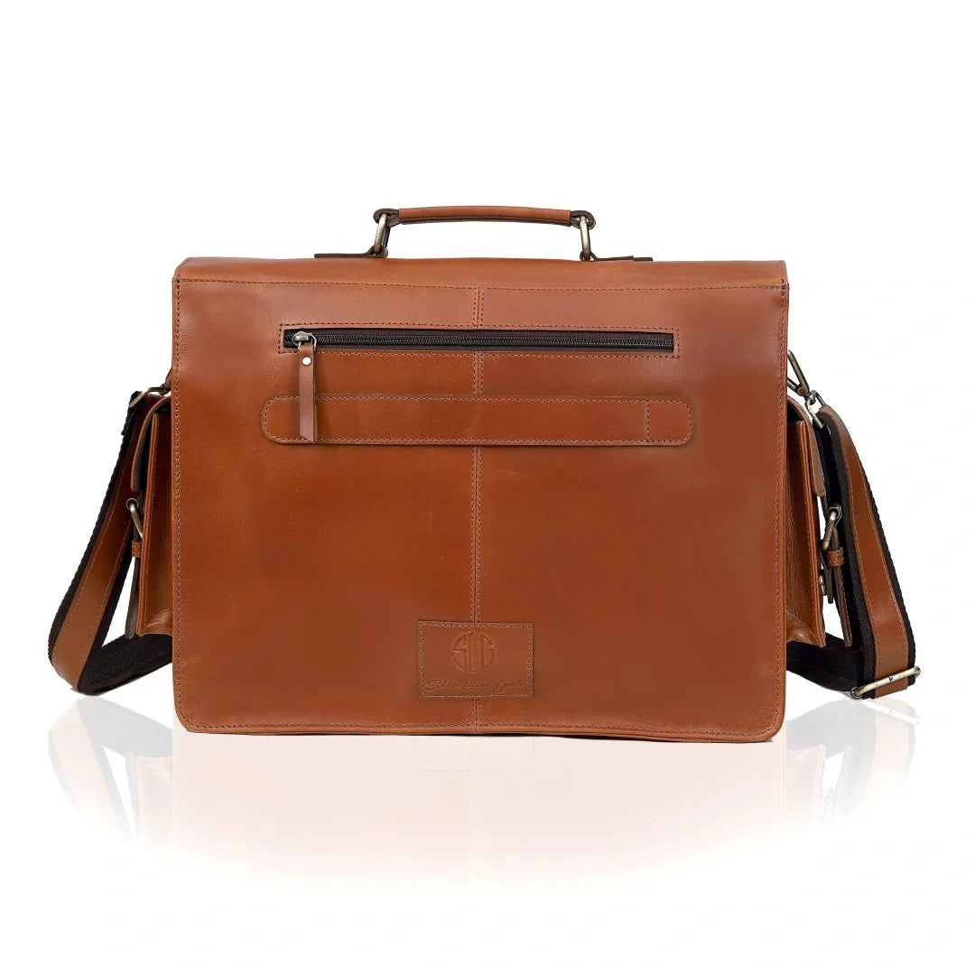 The Creative Leather Messenger Bag
