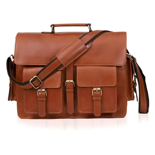 The Creative Leather Messenger Bag