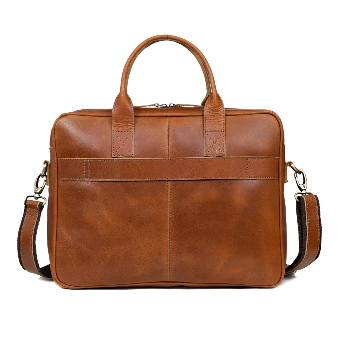 The Desire Buffalo Leather Briefcase