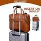 The Desire Buffalo Leather Briefcase