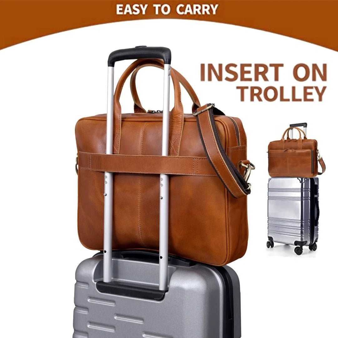 The Professional Leather Bag Combo