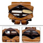 The Desire Leather briefcase & Backpack Combo