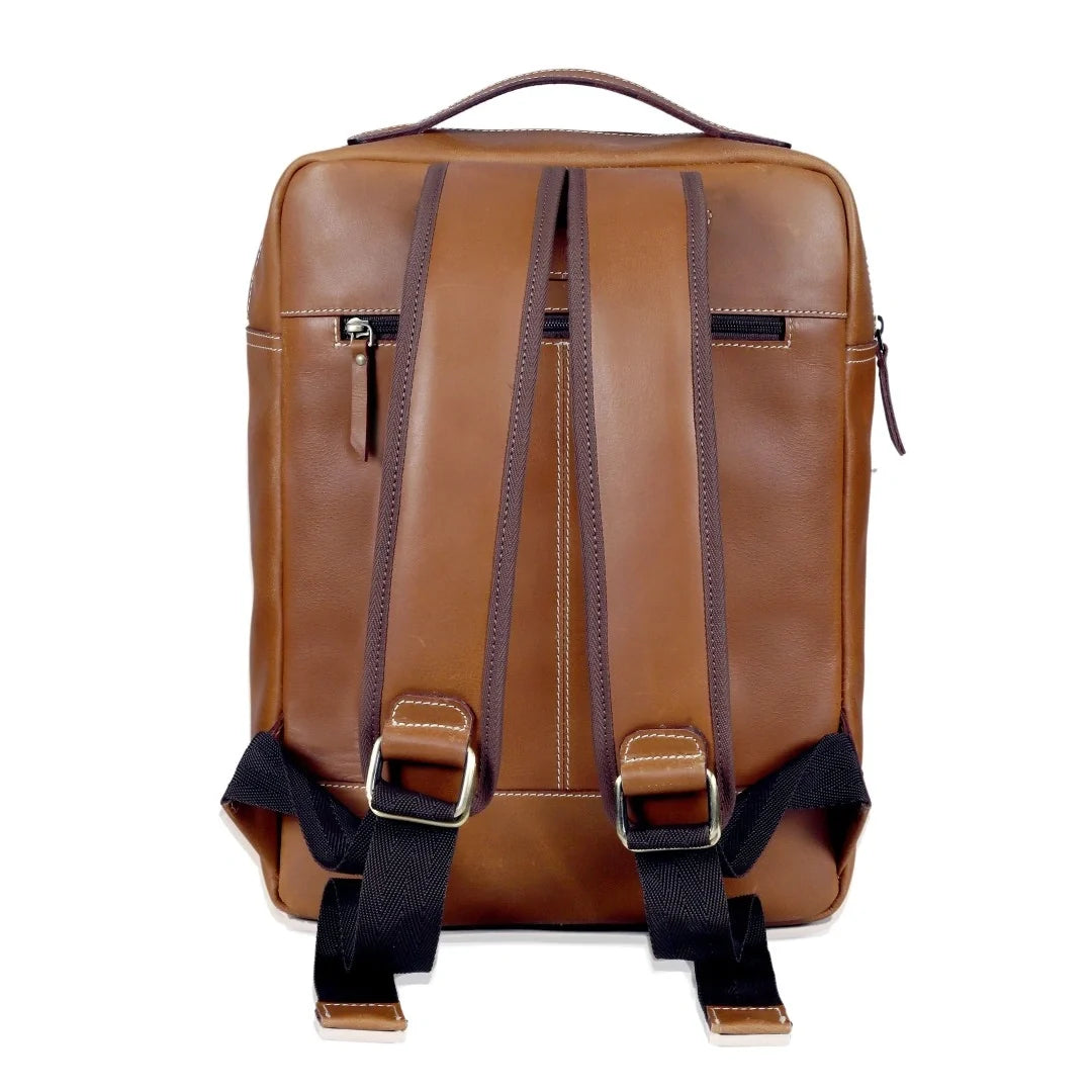 The Desire Leather briefcase & Backpack Combo