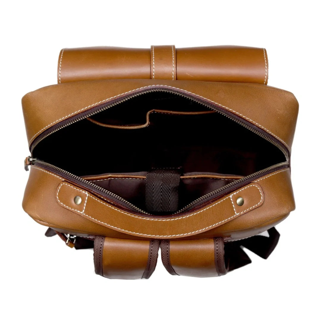 The Dominance Leather Backpack