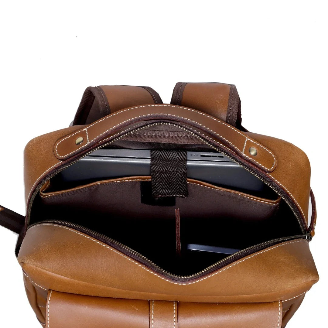 The Dominance Leather Backpack