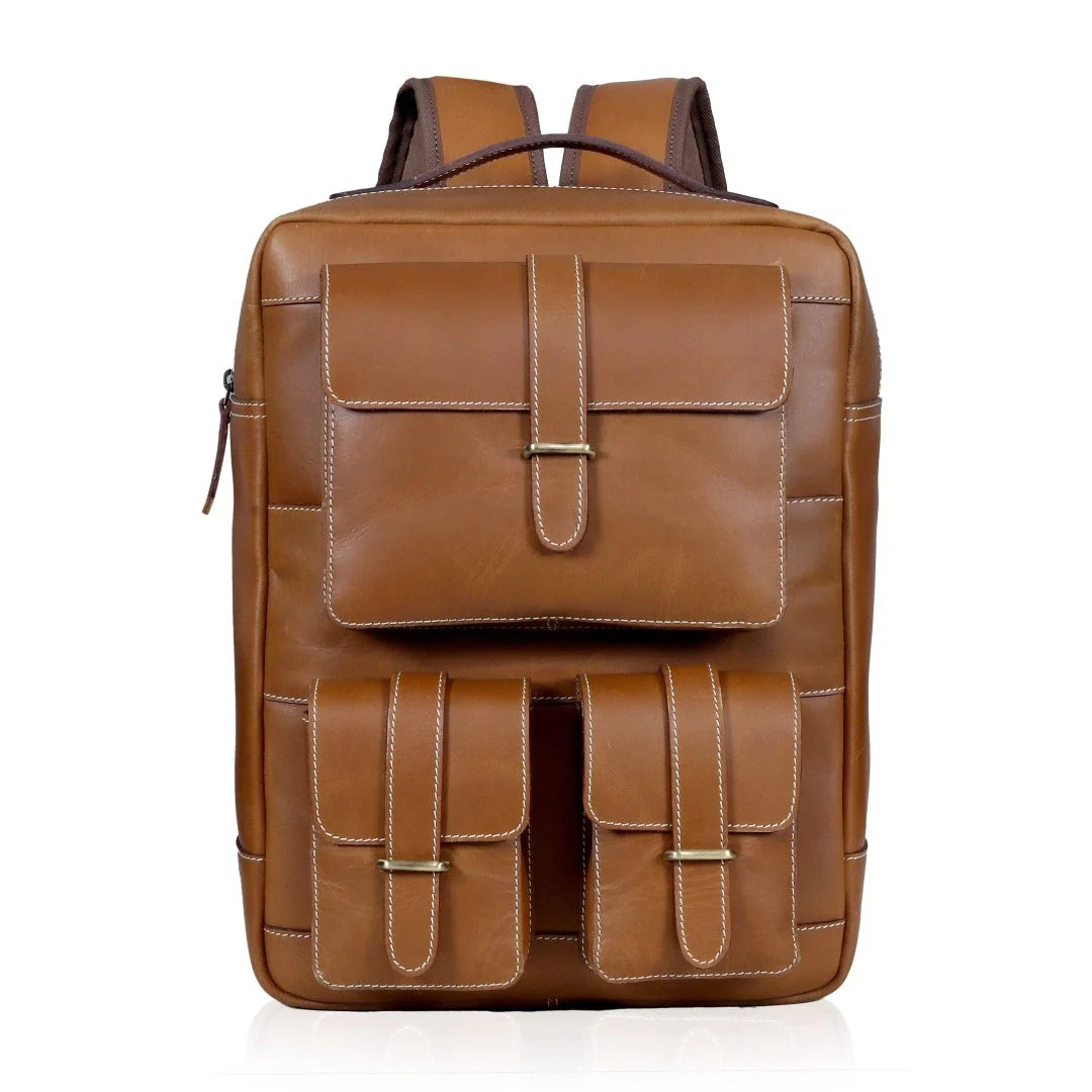 The Dominance Leather Backpack
