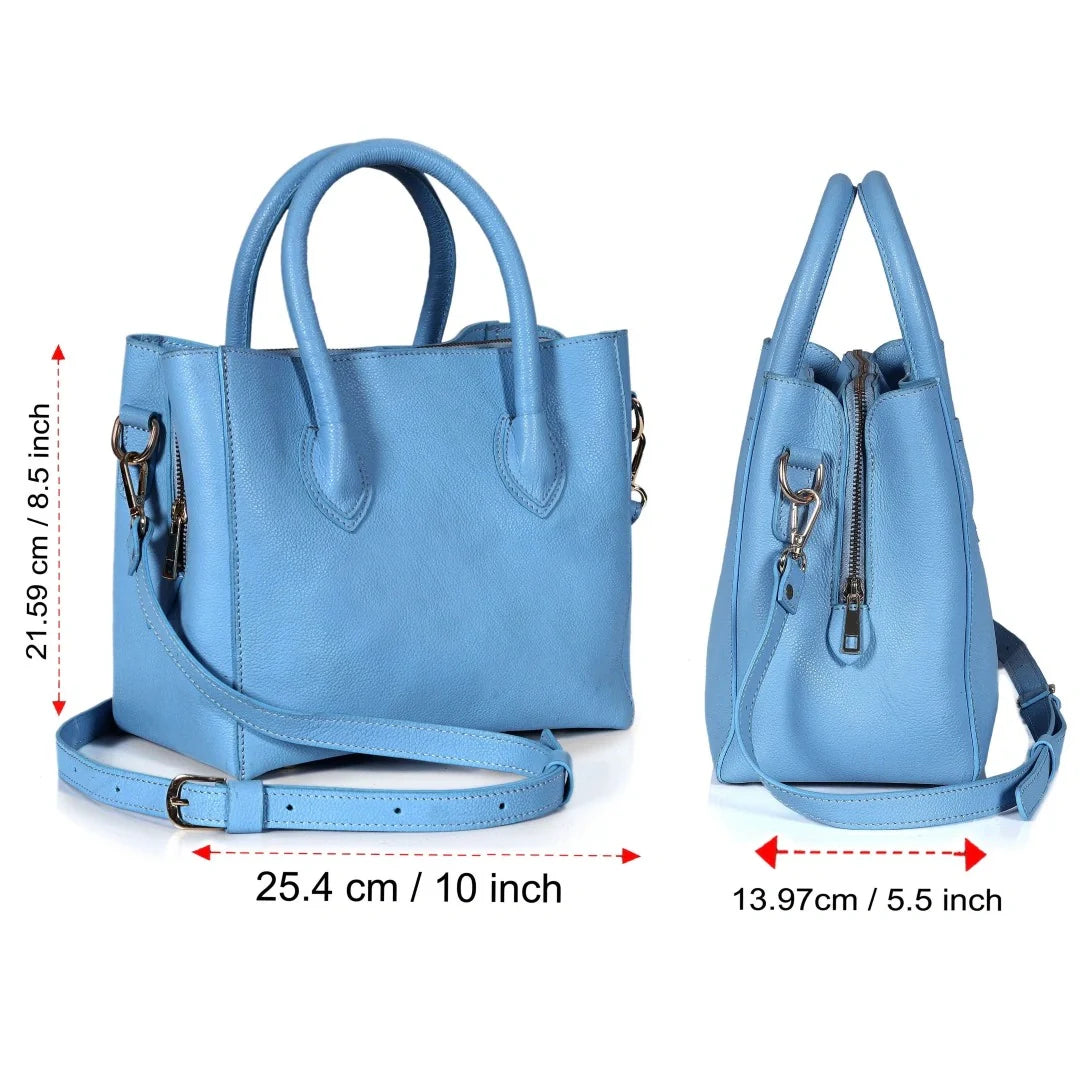 The Elena Leather Tote