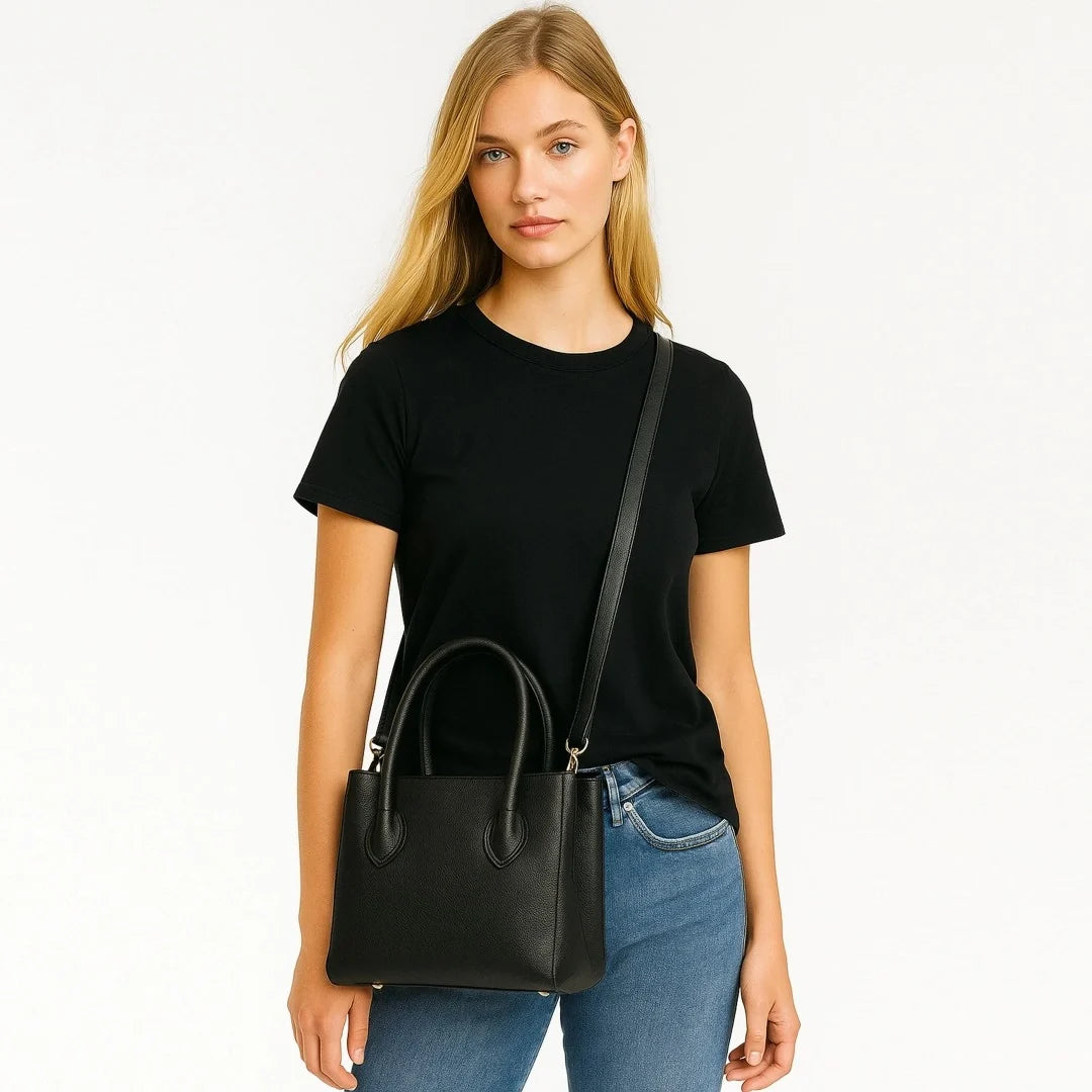 Buffalo Leather Tote Bag Combo Set
