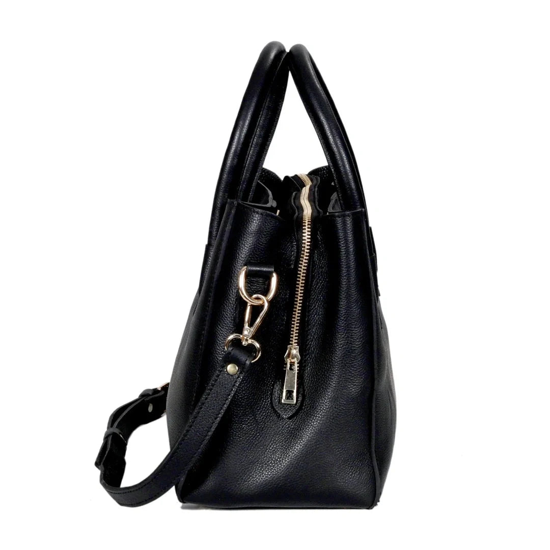 Buffalo Leather Tote Bag Combo Set