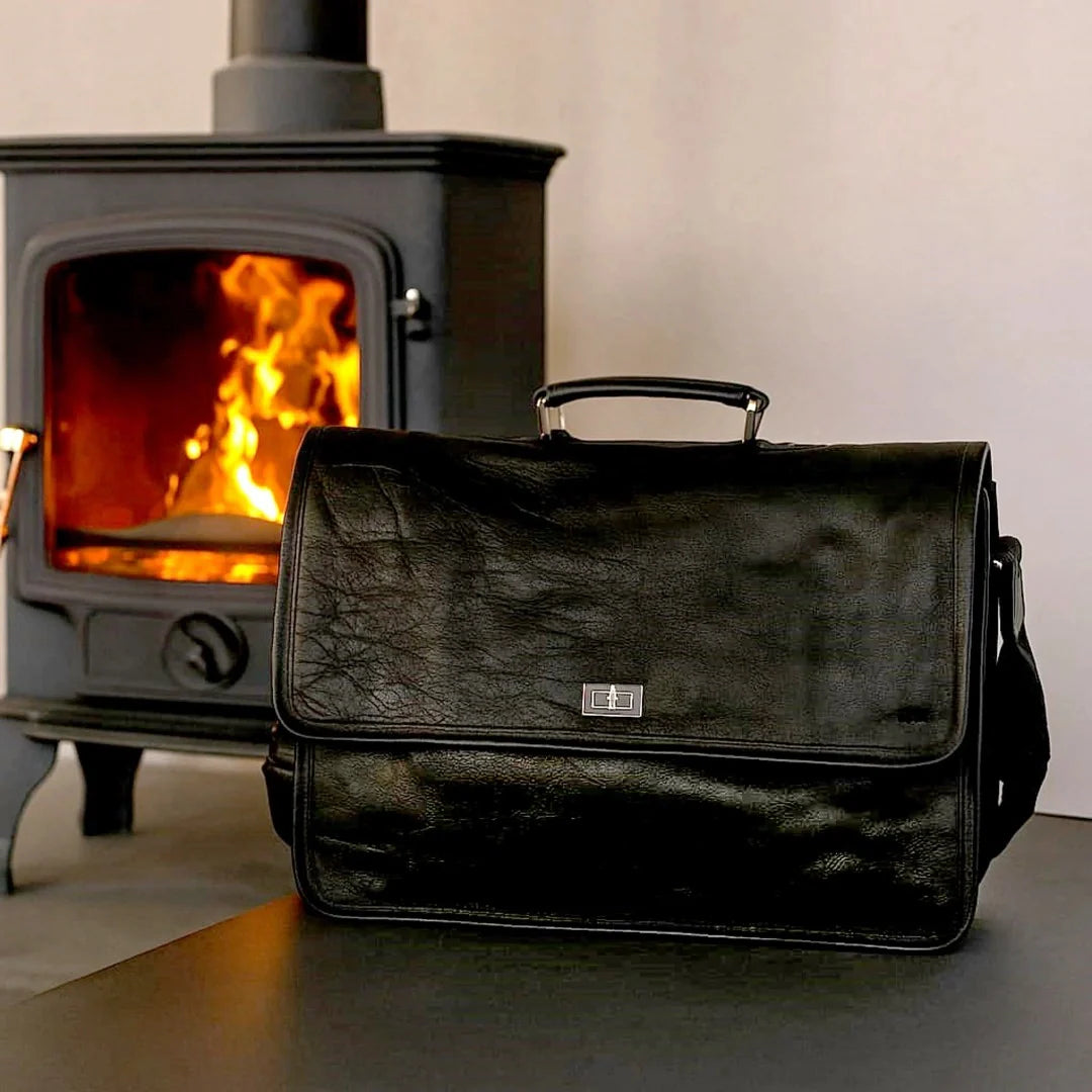 The Granger Leather Messenger Bag