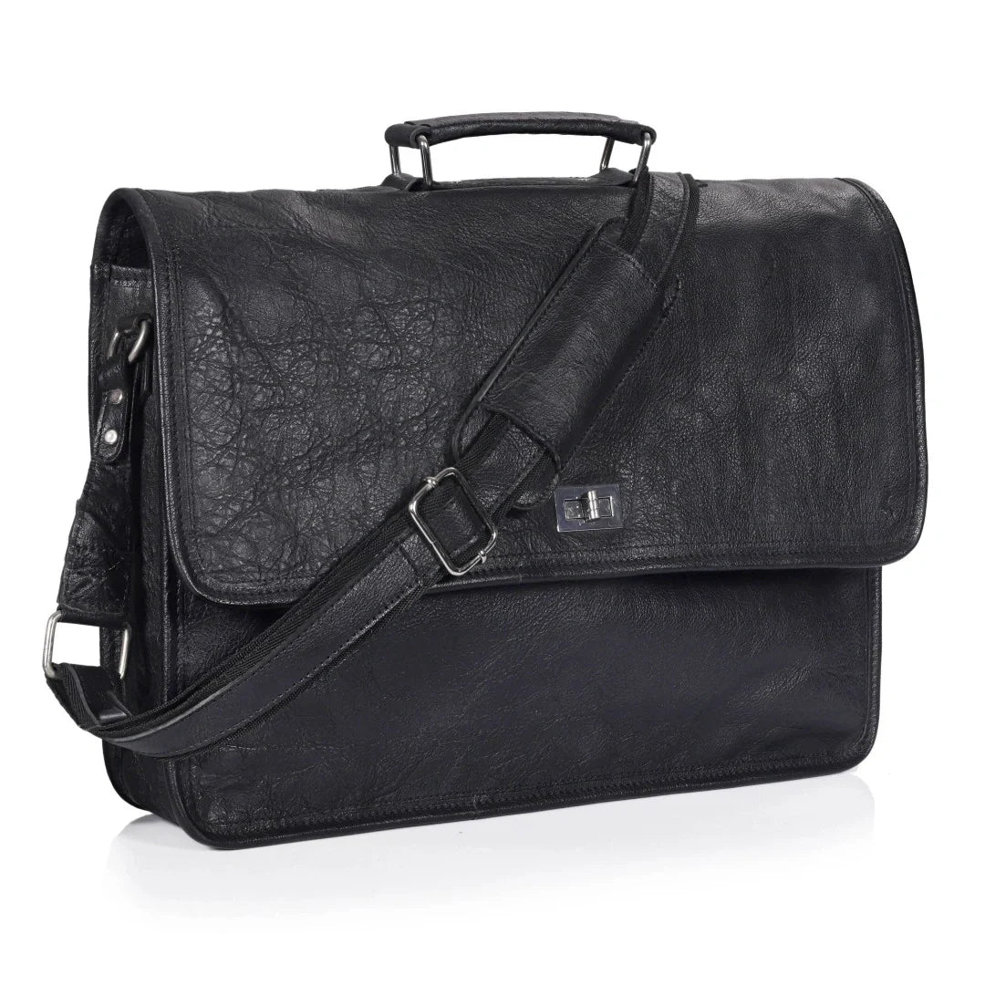 The Granger Leather Messenger Bag