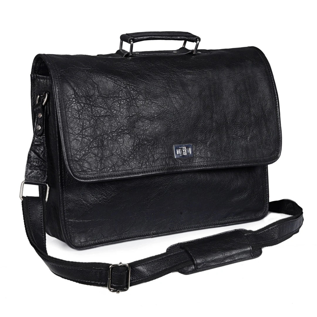 The Granger Leather Messenger Bag