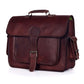The Harvest Leather Messenger Bag