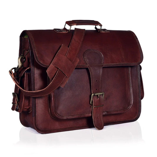 Chester Leather Messenger Bag For Men