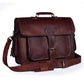 The Harvest Leather Messenger Bag
