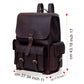 The Heritage Classic Leather Backpack Combo