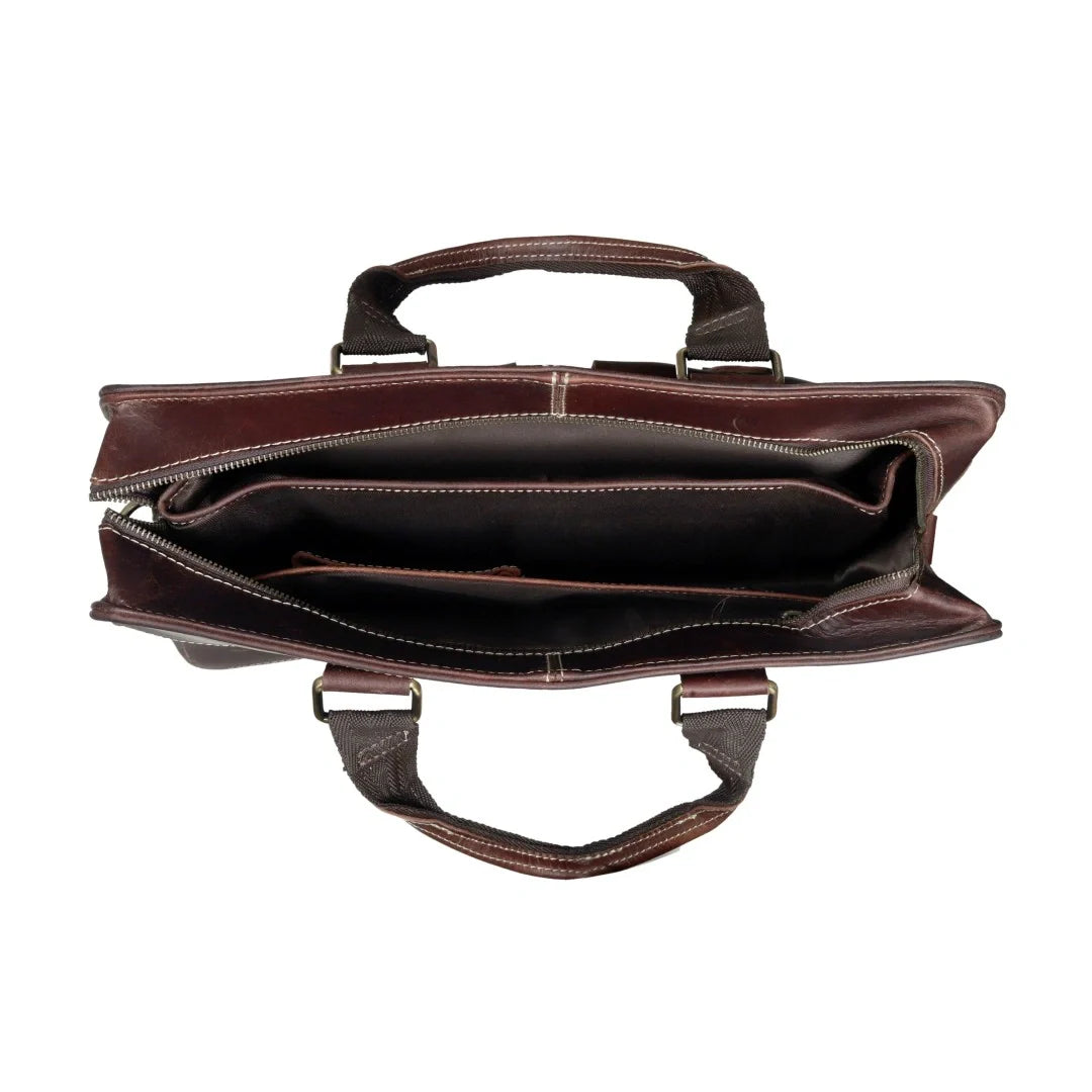 The Hunk Leather briefcase