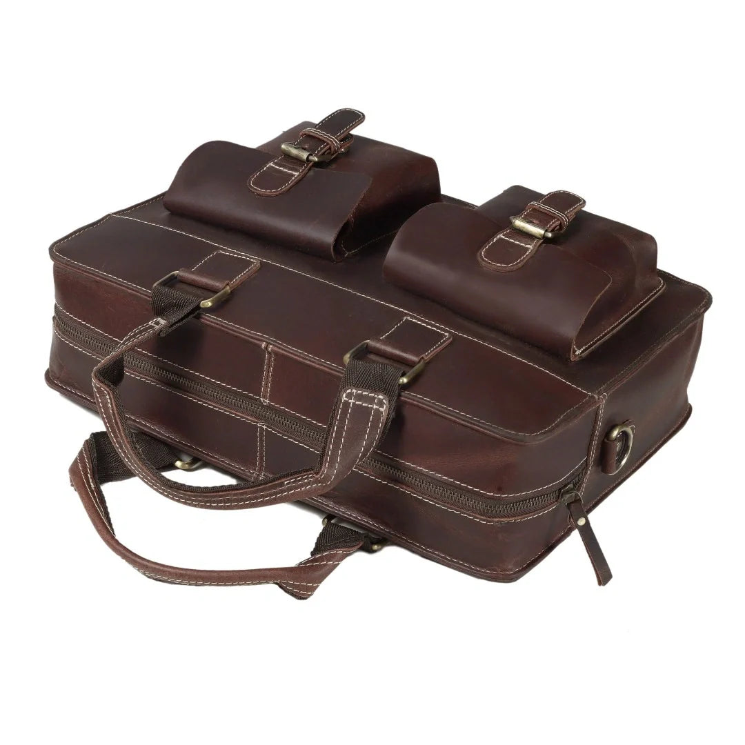 The Hunk Leather briefcase