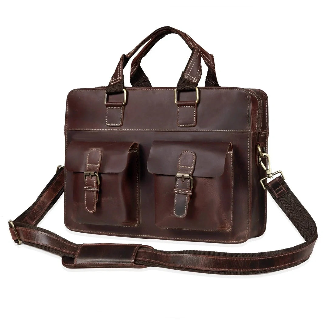 The Hunk Leather briefcase