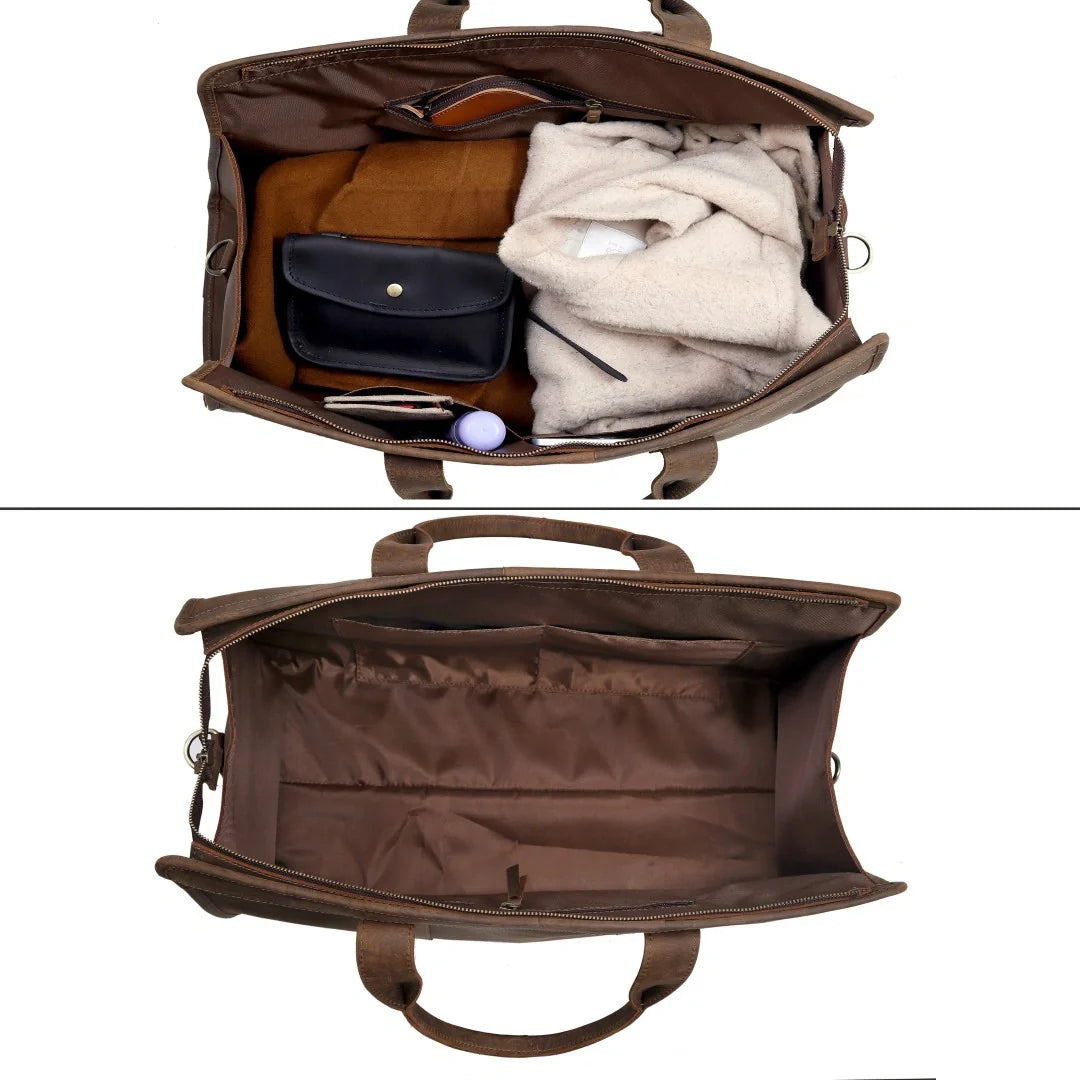 The Hunter Buffle Duffle Bag