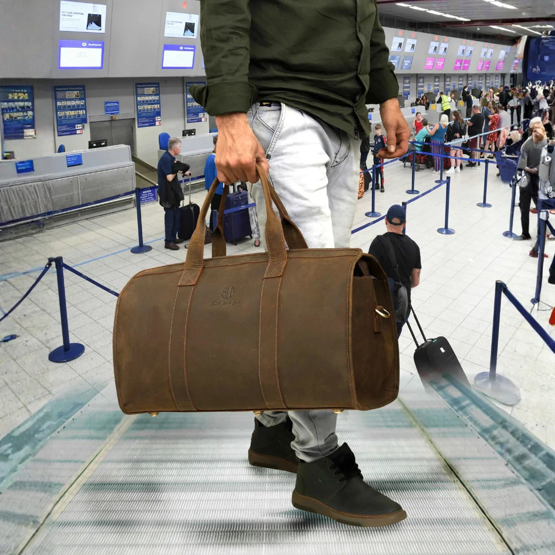 The Hunter Buffle Duffle Bag