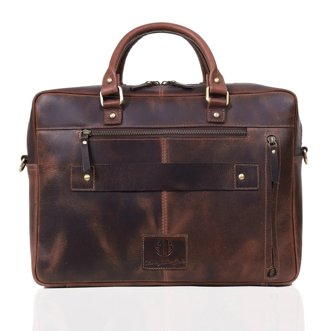 The Indiana Leather Briefcase