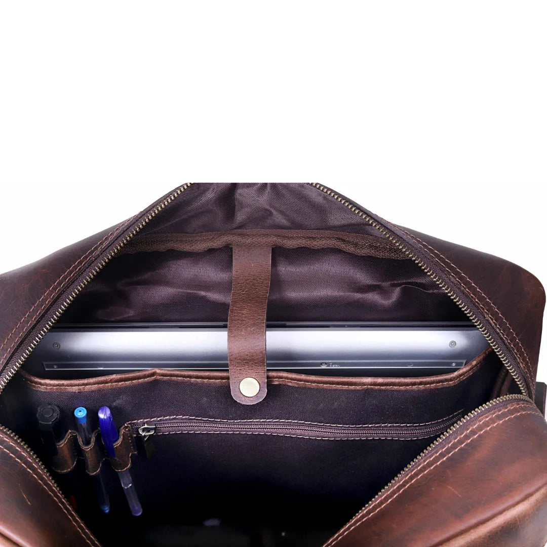 The Indiana Leather Briefcase