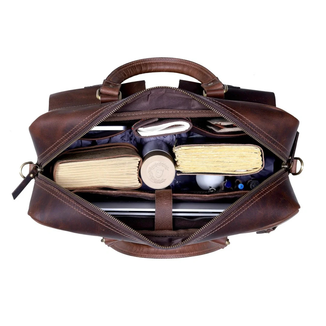 The Indiana Leather Briefcase